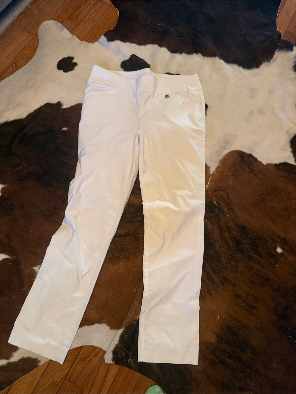 Ladies white pants